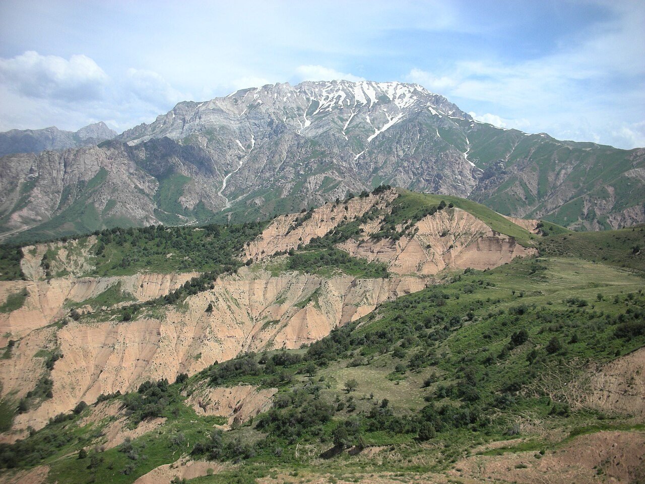 Chimgan mountains near Amirsoy