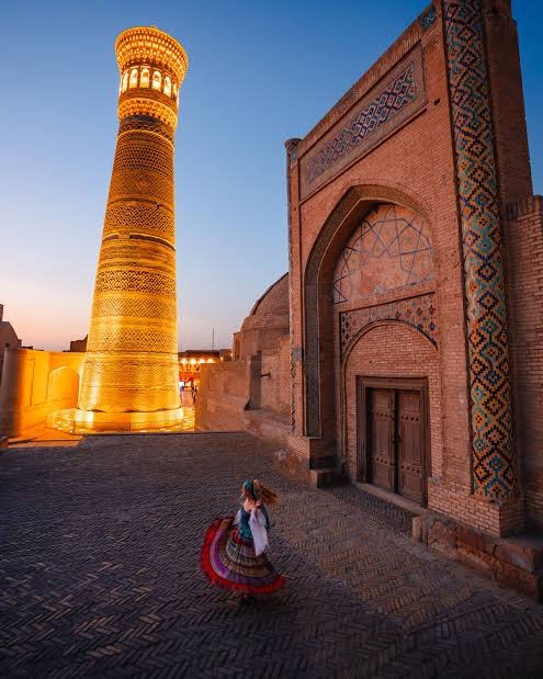 Ark Fortress walls in Bukhara