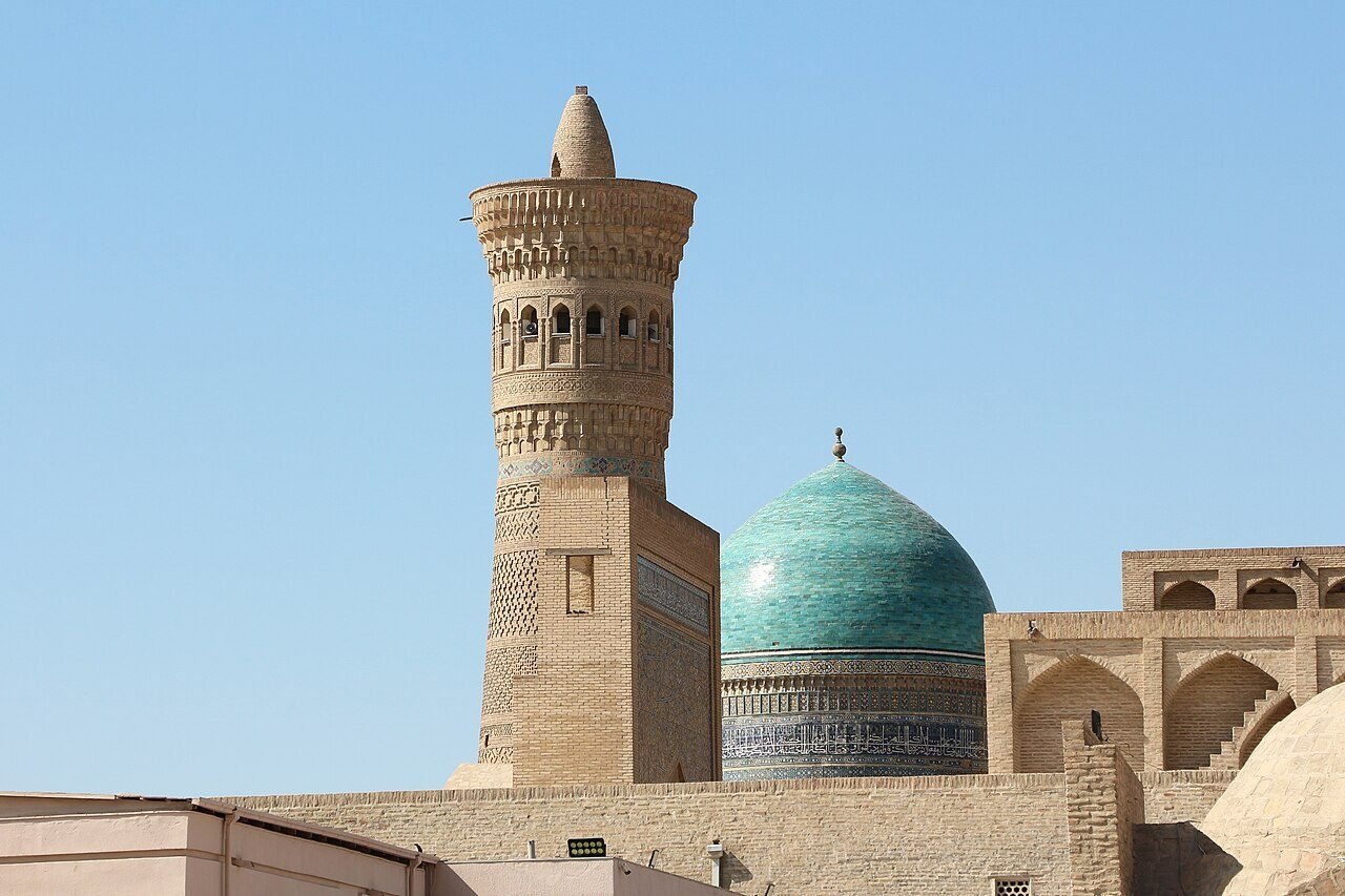 Kalyan Minaret at Poi Kalon in Bukhara