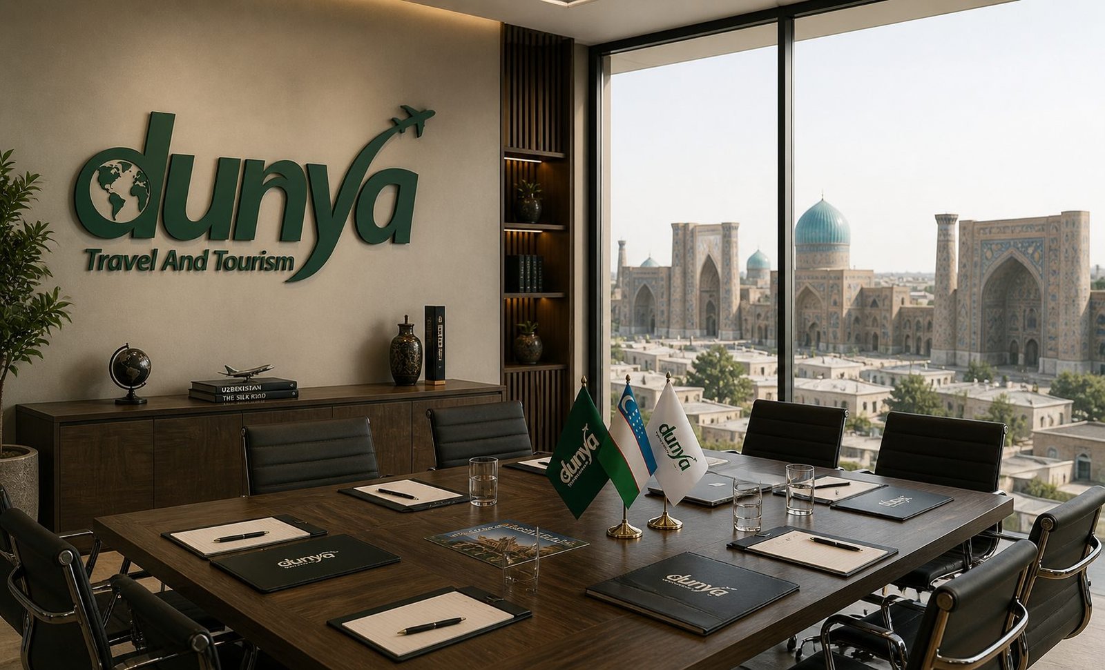 Business partnership meeting — Dunya Travel Uzbekistan DMC