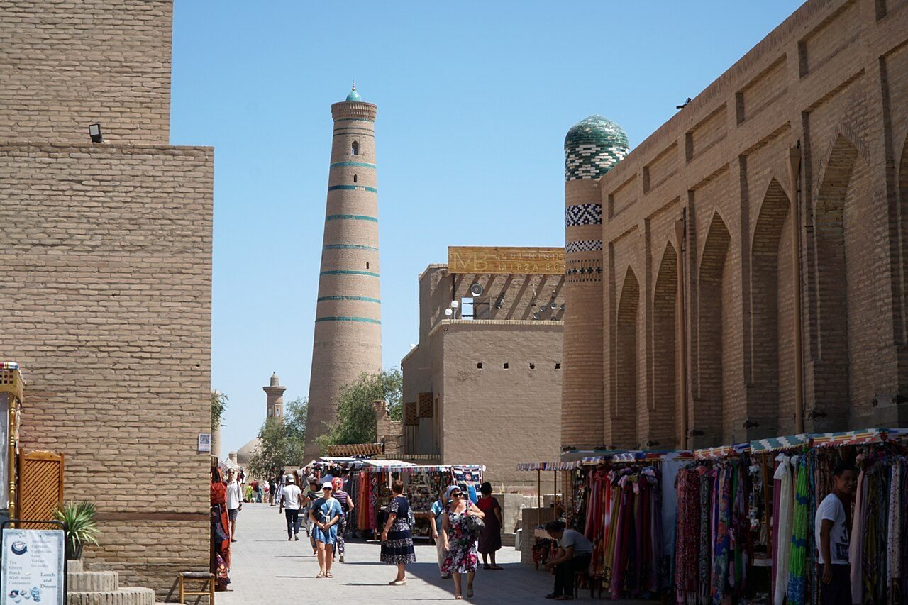 Islam Khoja minaret in Khiva