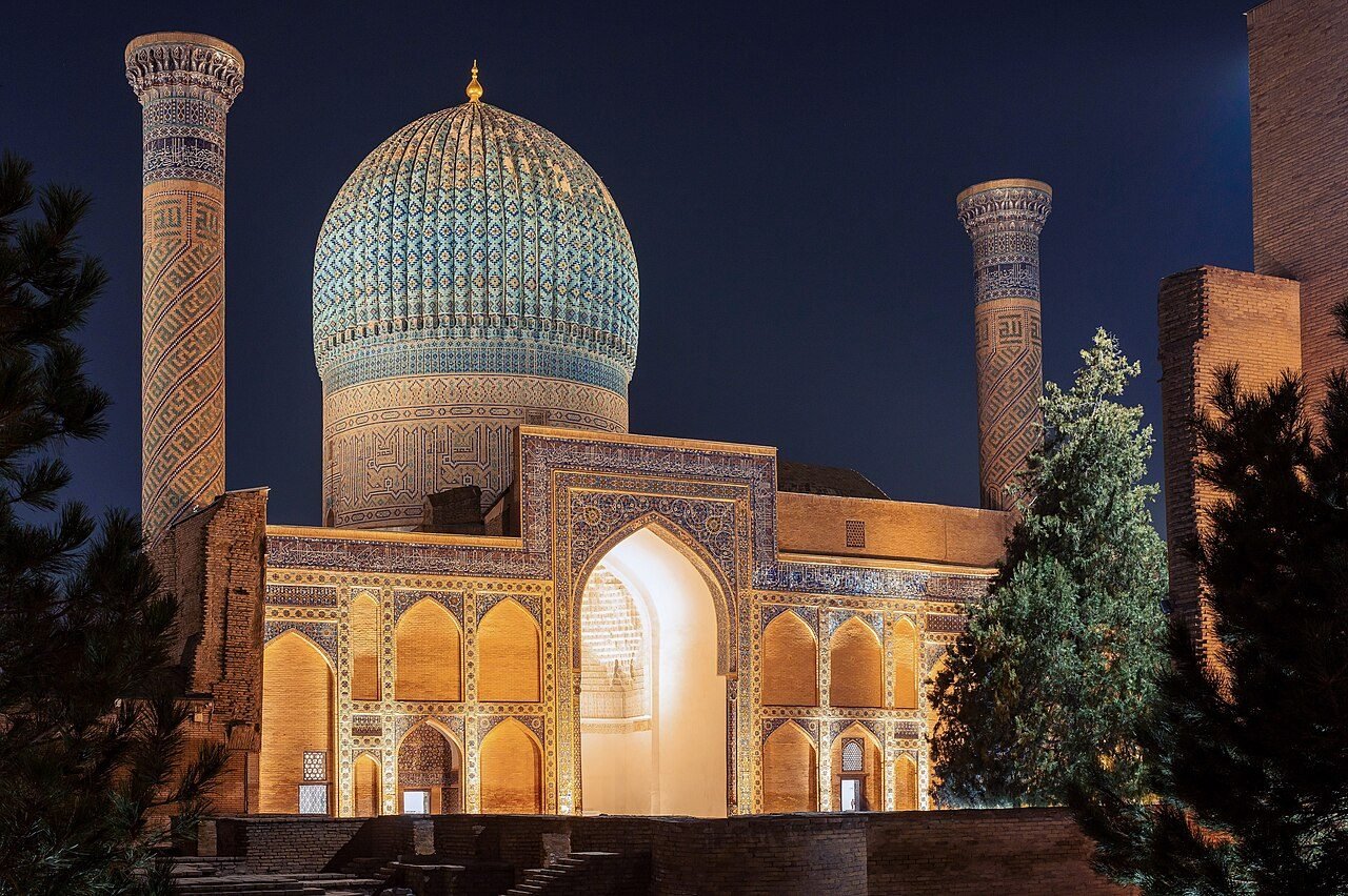 Gur-e-Amir mausoleum in Samarkand