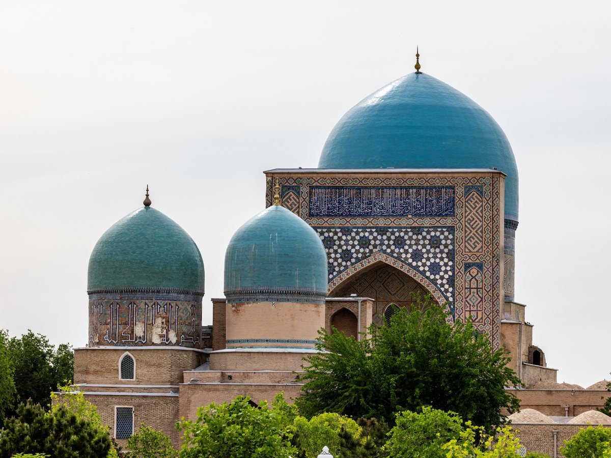 Kok Gumbaz Mosque in Shahrisabz
