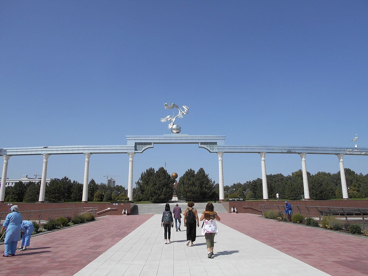 Independence Square in Tashkent